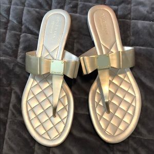 Cole Haan Signature Gold Sandals